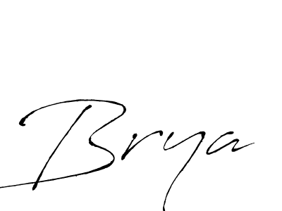 Make a beautiful signature design for name Brya. With this signature (Antro_Vectra) style, you can create a handwritten signature for free. Brya signature style 6 images and pictures png