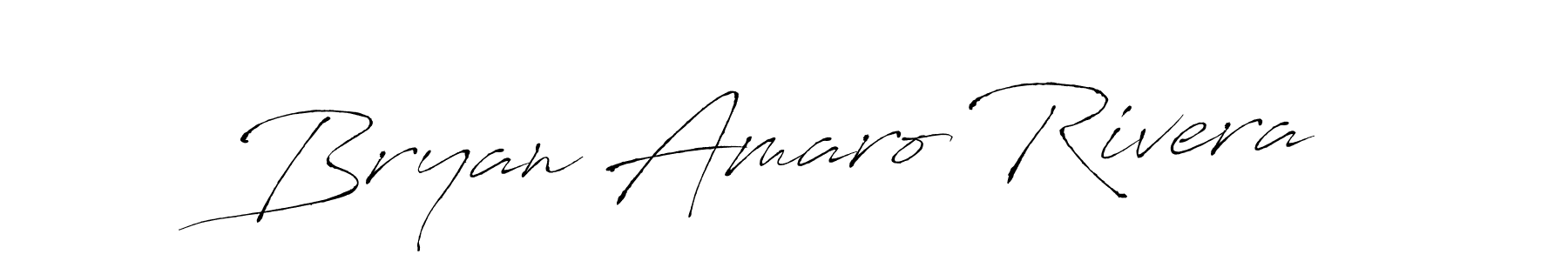 Make a beautiful signature design for name Bryan Amaro Rivera. With this signature (Antro_Vectra) style, you can create a handwritten signature for free. Bryan Amaro Rivera signature style 6 images and pictures png