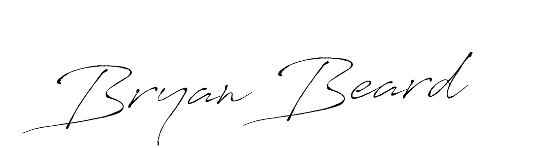 How to make Bryan Beard signature? Antro_Vectra is a professional autograph style. Create handwritten signature for Bryan Beard name. Bryan Beard signature style 6 images and pictures png