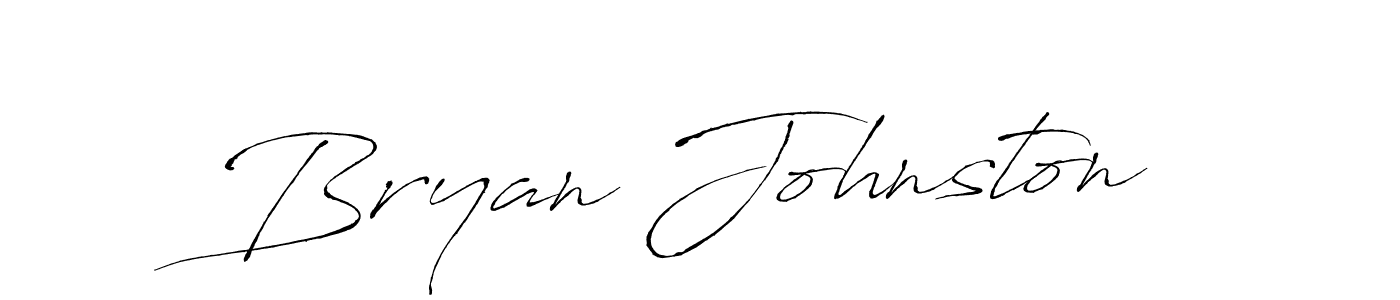 How to make Bryan Johnston name signature. Use Antro_Vectra style for creating short signs online. This is the latest handwritten sign. Bryan Johnston signature style 6 images and pictures png