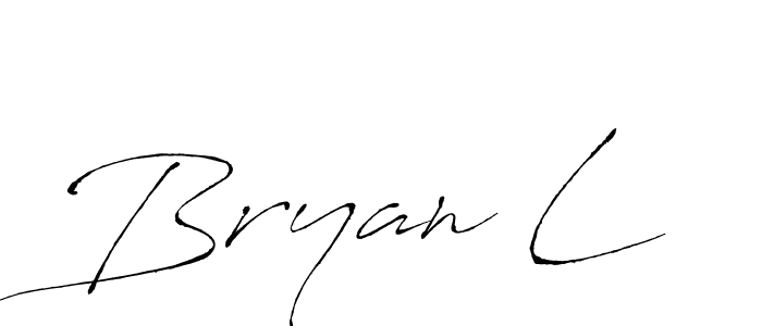 Once you've used our free online signature maker to create your best signature Antro_Vectra style, it's time to enjoy all of the benefits that Bryan L name signing documents. Bryan L signature style 6 images and pictures png