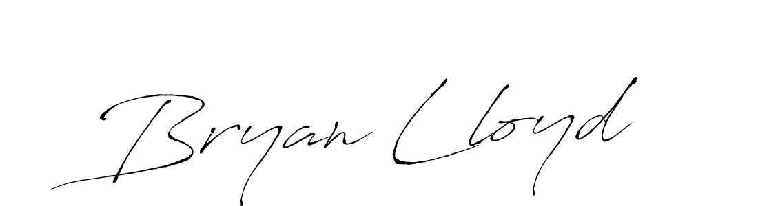 Design your own signature with our free online signature maker. With this signature software, you can create a handwritten (Antro_Vectra) signature for name Bryan Lloyd. Bryan Lloyd signature style 6 images and pictures png