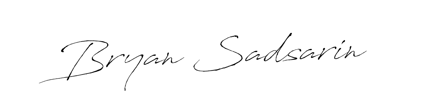 It looks lik you need a new signature style for name Bryan Sadsarin. Design unique handwritten (Antro_Vectra) signature with our free signature maker in just a few clicks. Bryan Sadsarin signature style 6 images and pictures png