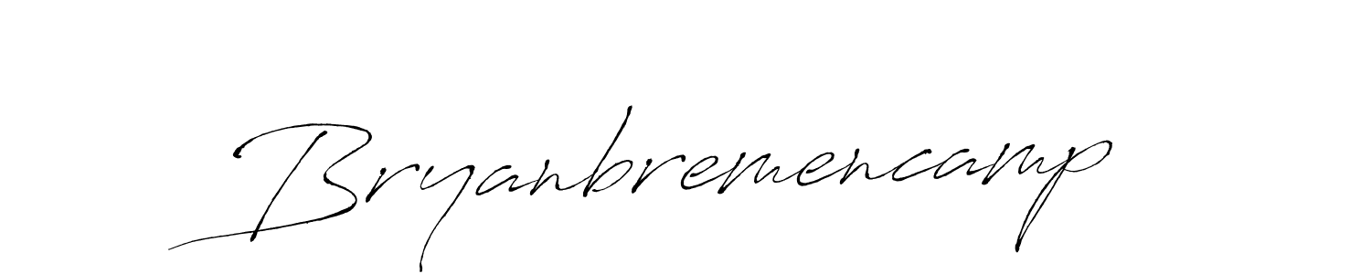 Bryanbremencamp stylish signature style. Best Handwritten Sign (Antro_Vectra) for my name. Handwritten Signature Collection Ideas for my name Bryanbremencamp. Bryanbremencamp signature style 6 images and pictures png