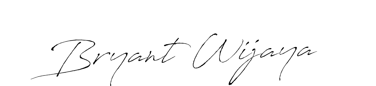 Similarly Antro_Vectra is the best handwritten signature design. Signature creator online .You can use it as an online autograph creator for name Bryant Wijaya. Bryant Wijaya signature style 6 images and pictures png