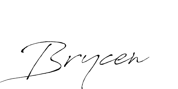 Make a beautiful signature design for name Brycen. With this signature (Antro_Vectra) style, you can create a handwritten signature for free. Brycen signature style 6 images and pictures png