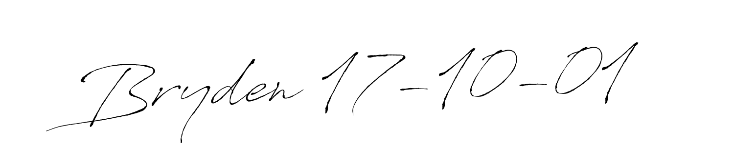 Use a signature maker to create a handwritten signature online. With this signature software, you can design (Antro_Vectra) your own signature for name Bryden 17-10-01. Bryden 17-10-01 signature style 6 images and pictures png