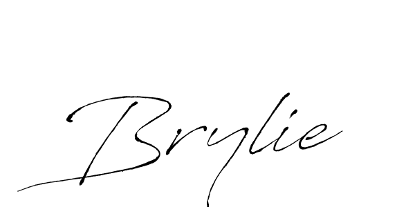 Design your own signature with our free online signature maker. With this signature software, you can create a handwritten (Antro_Vectra) signature for name Brylie. Brylie signature style 6 images and pictures png