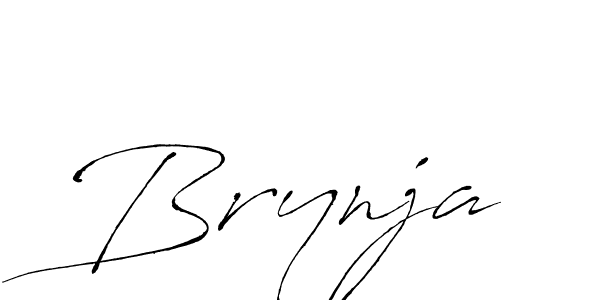 How to Draw Brynja signature style? Antro_Vectra is a latest design signature styles for name Brynja. Brynja signature style 6 images and pictures png