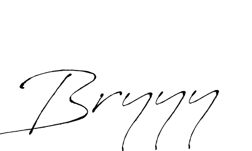 Use a signature maker to create a handwritten signature online. With this signature software, you can design (Antro_Vectra) your own signature for name Bryyy. Bryyy signature style 6 images and pictures png