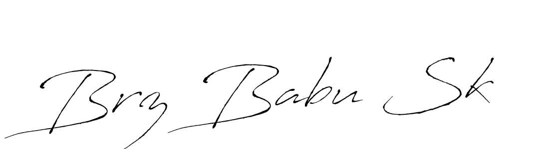 Make a beautiful signature design for name Brz Babu Sk. Use this online signature maker to create a handwritten signature for free. Brz Babu Sk signature style 6 images and pictures png