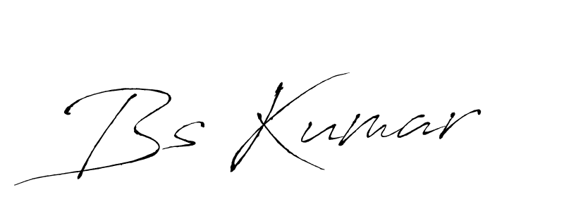 Bs Kumar stylish signature style. Best Handwritten Sign (Antro_Vectra) for my name. Handwritten Signature Collection Ideas for my name Bs Kumar. Bs Kumar signature style 6 images and pictures png