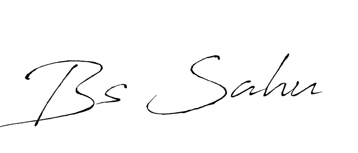 Also we have Bs Sahu name is the best signature style. Create professional handwritten signature collection using Antro_Vectra autograph style. Bs Sahu signature style 6 images and pictures png