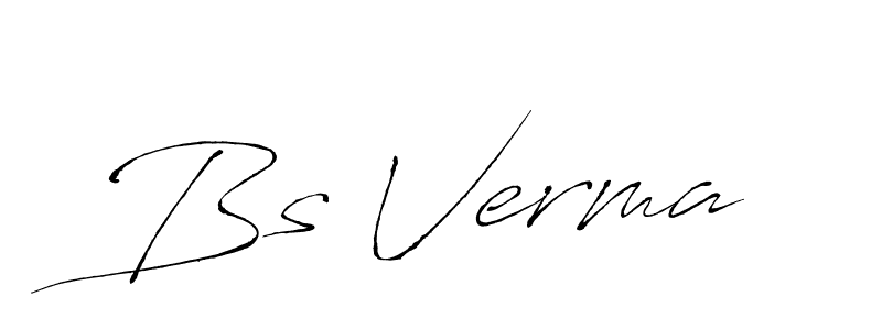 How to make Bs Verma name signature. Use Antro_Vectra style for creating short signs online. This is the latest handwritten sign. Bs Verma signature style 6 images and pictures png