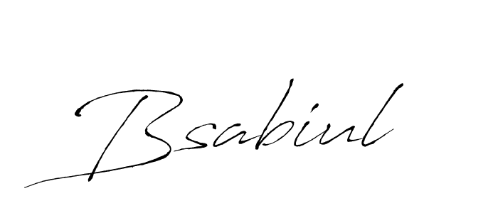 This is the best signature style for the Bsabiul name. Also you like these signature font (Antro_Vectra). Mix name signature. Bsabiul signature style 6 images and pictures png