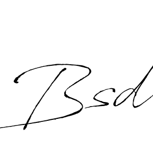 Design your own signature with our free online signature maker. With this signature software, you can create a handwritten (Antro_Vectra) signature for name Bsd. Bsd signature style 6 images and pictures png