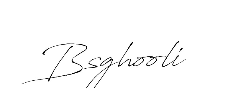 How to make Bsghooli name signature. Use Antro_Vectra style for creating short signs online. This is the latest handwritten sign. Bsghooli signature style 6 images and pictures png