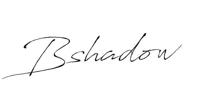 Also we have Bshadow name is the best signature style. Create professional handwritten signature collection using Antro_Vectra autograph style. Bshadow signature style 6 images and pictures png