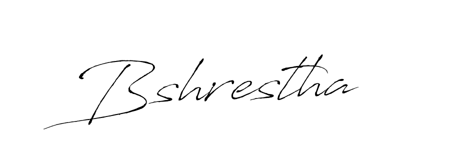 Use a signature maker to create a handwritten signature online. With this signature software, you can design (Antro_Vectra) your own signature for name Bshrestha. Bshrestha signature style 6 images and pictures png