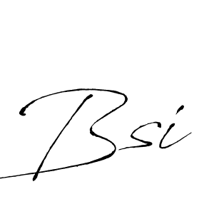 How to Draw Bsi signature style? Antro_Vectra is a latest design signature styles for name Bsi. Bsi signature style 6 images and pictures png