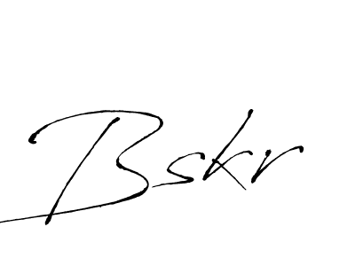 Create a beautiful signature design for name Bskr. With this signature (Antro_Vectra) fonts, you can make a handwritten signature for free. Bskr signature style 6 images and pictures png