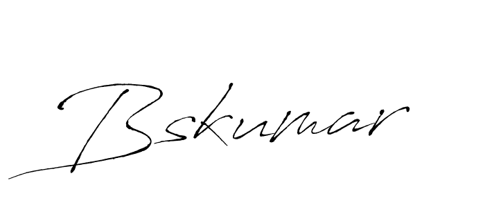 if you are searching for the best signature style for your name Bskumar. so please give up your signature search. here we have designed multiple signature styles  using Antro_Vectra. Bskumar signature style 6 images and pictures png