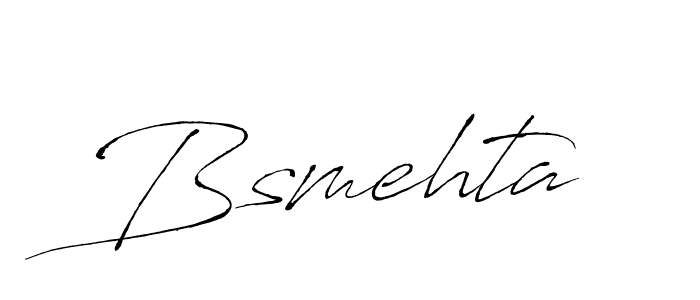 It looks lik you need a new signature style for name Bsmehta. Design unique handwritten (Antro_Vectra) signature with our free signature maker in just a few clicks. Bsmehta signature style 6 images and pictures png