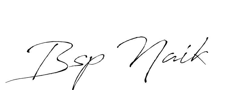 Create a beautiful signature design for name Bsp Naik. With this signature (Antro_Vectra) fonts, you can make a handwritten signature for free. Bsp Naik signature style 6 images and pictures png