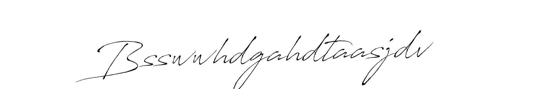 Use a signature maker to create a handwritten signature online. With this signature software, you can design (Antro_Vectra) your own signature for name Bsswwhdgahdtaasjdv. Bsswwhdgahdtaasjdv signature style 6 images and pictures png