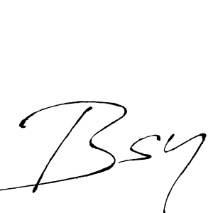 How to make Bsy name signature. Use Antro_Vectra style for creating short signs online. This is the latest handwritten sign. Bsy signature style 6 images and pictures png