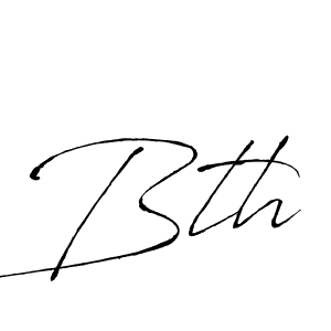 Also You can easily find your signature by using the search form. We will create Bth name handwritten signature images for you free of cost using Antro_Vectra sign style. Bth signature style 6 images and pictures png