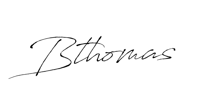 Make a beautiful signature design for name Bthomas. With this signature (Antro_Vectra) style, you can create a handwritten signature for free. Bthomas signature style 6 images and pictures png