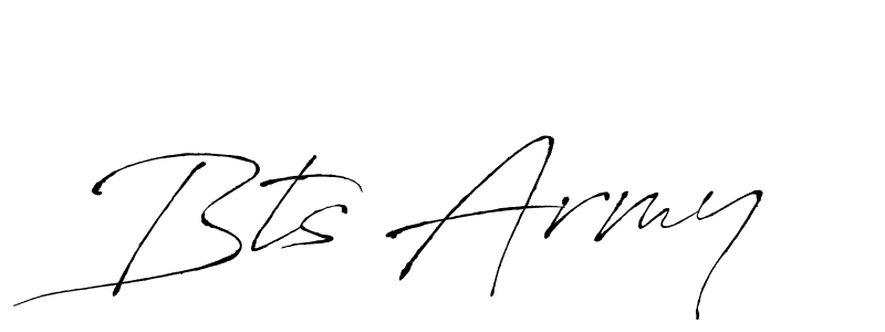 Use a signature maker to create a handwritten signature online. With this signature software, you can design (Antro_Vectra) your own signature for name Bts Army. Bts Army signature style 6 images and pictures png