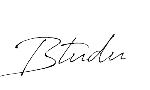Antro_Vectra is a professional signature style that is perfect for those who want to add a touch of class to their signature. It is also a great choice for those who want to make their signature more unique. Get Btudu name to fancy signature for free. Btudu signature style 6 images and pictures png