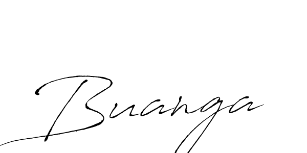 How to make Buanga signature? Antro_Vectra is a professional autograph style. Create handwritten signature for Buanga name. Buanga signature style 6 images and pictures png