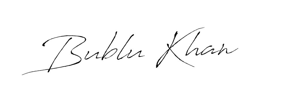 How to make Bublu Khan name signature. Use Antro_Vectra style for creating short signs online. This is the latest handwritten sign. Bublu Khan signature style 6 images and pictures png