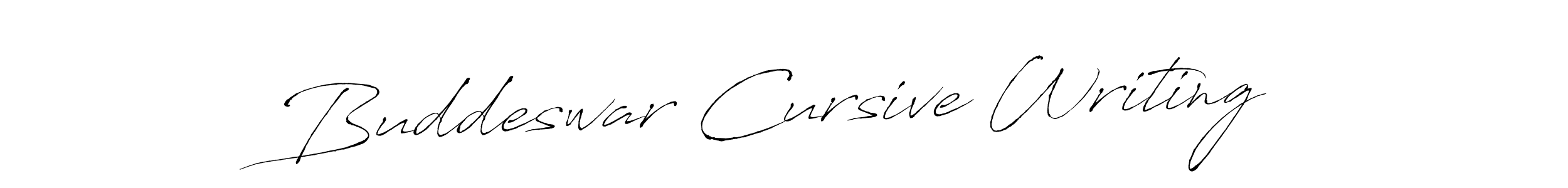 Use a signature maker to create a handwritten signature online. With this signature software, you can design (Antro_Vectra) your own signature for name Buddeswar Cursive Writing. Buddeswar Cursive Writing signature style 6 images and pictures png