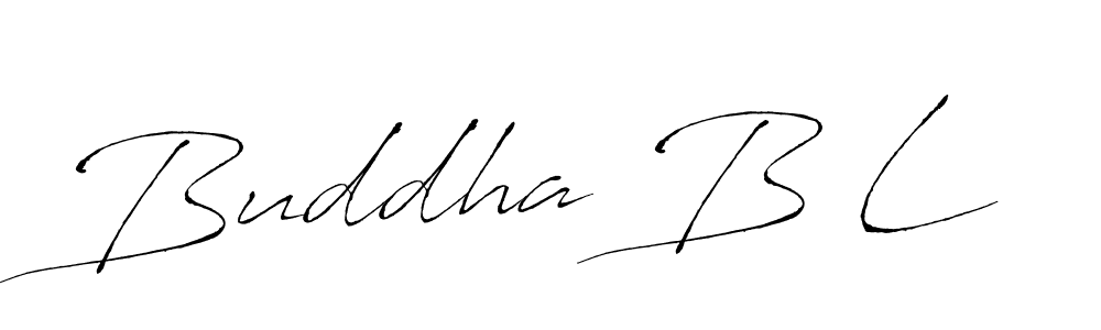 How to make Buddha B L signature? Antro_Vectra is a professional autograph style. Create handwritten signature for Buddha B L name. Buddha B L signature style 6 images and pictures png