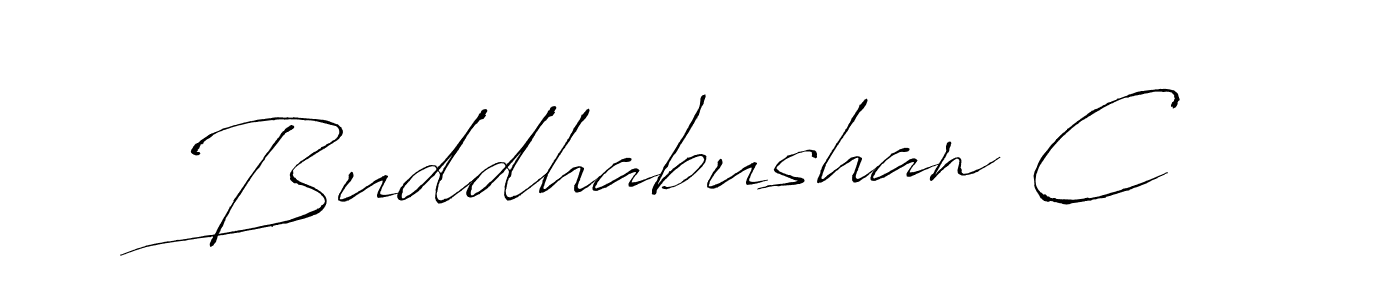 You should practise on your own different ways (Antro_Vectra) to write your name (Buddhabushan C) in signature. don't let someone else do it for you. Buddhabushan C signature style 6 images and pictures png