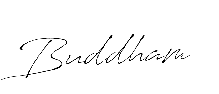 Use a signature maker to create a handwritten signature online. With this signature software, you can design (Antro_Vectra) your own signature for name Buddham. Buddham signature style 6 images and pictures png