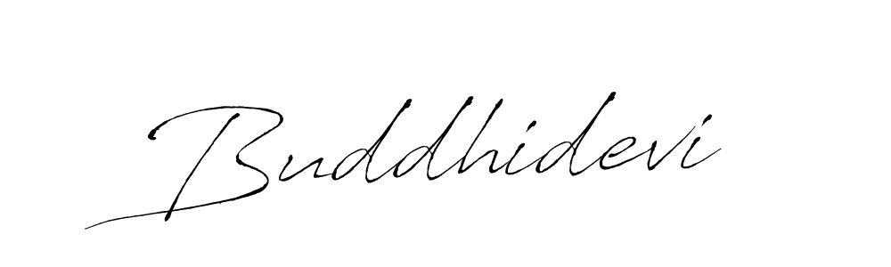 Design your own signature with our free online signature maker. With this signature software, you can create a handwritten (Antro_Vectra) signature for name Buddhidevi. Buddhidevi signature style 6 images and pictures png