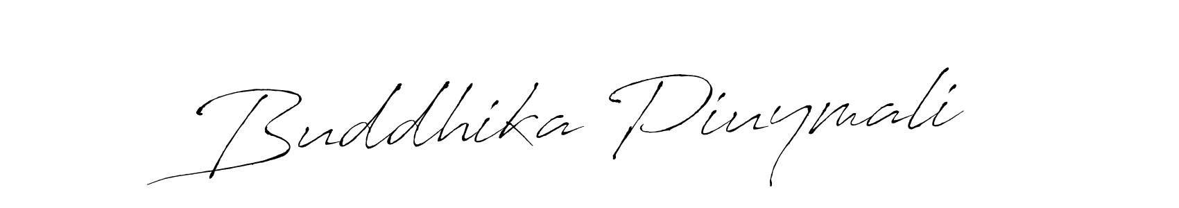 Also we have Buddhika Piuymali name is the best signature style. Create professional handwritten signature collection using Antro_Vectra autograph style. Buddhika Piuymali signature style 6 images and pictures png