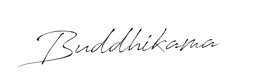 Make a beautiful signature design for name Buddhikama. With this signature (Antro_Vectra) style, you can create a handwritten signature for free. Buddhikama signature style 6 images and pictures png