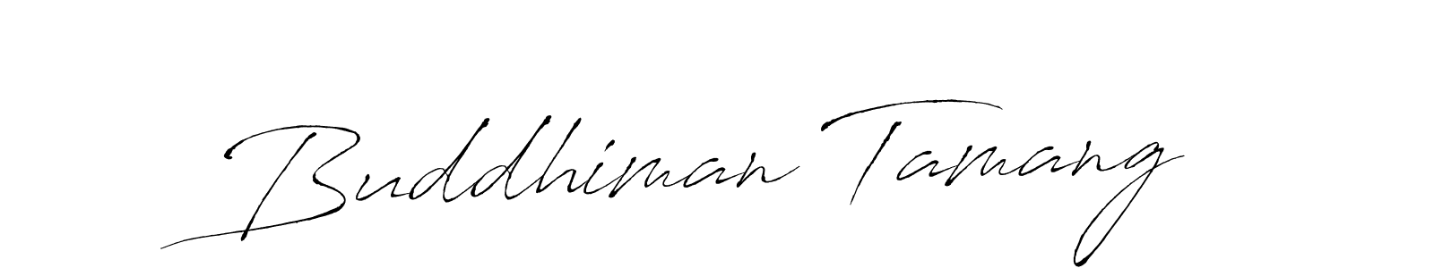 Make a beautiful signature design for name Buddhiman Tamang. Use this online signature maker to create a handwritten signature for free. Buddhiman Tamang signature style 6 images and pictures png