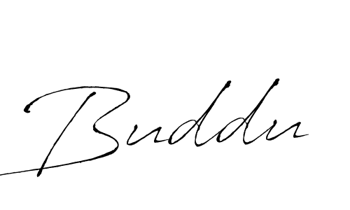 Create a beautiful signature design for name Buddu. With this signature (Antro_Vectra) fonts, you can make a handwritten signature for free. Buddu signature style 6 images and pictures png