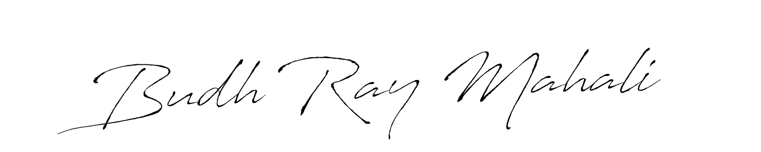 Make a beautiful signature design for name Budh Ray Mahali. With this signature (Antro_Vectra) style, you can create a handwritten signature for free. Budh Ray Mahali signature style 6 images and pictures png