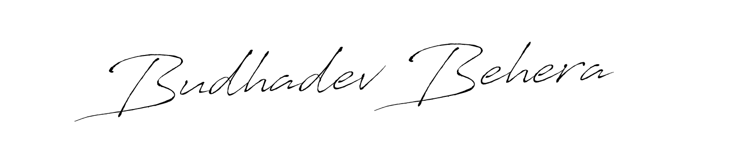Antro_Vectra is a professional signature style that is perfect for those who want to add a touch of class to their signature. It is also a great choice for those who want to make their signature more unique. Get Budhadev Behera name to fancy signature for free. Budhadev Behera signature style 6 images and pictures png