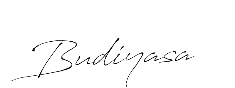 How to make Budiyasa signature? Antro_Vectra is a professional autograph style. Create handwritten signature for Budiyasa name. Budiyasa signature style 6 images and pictures png