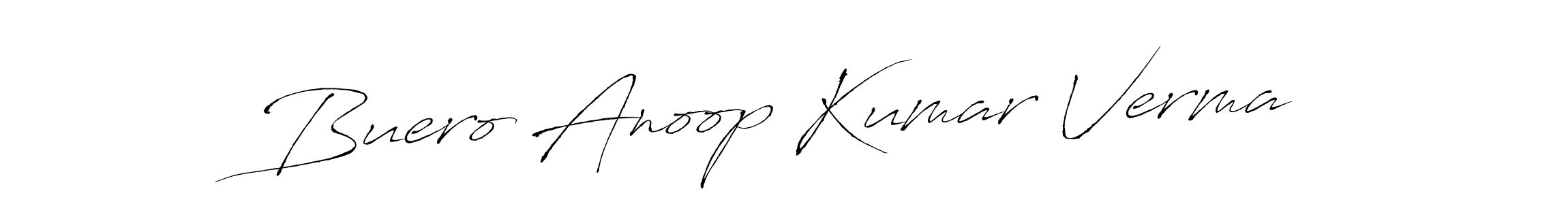 It looks lik you need a new signature style for name Buero Anoop Kumar Verma. Design unique handwritten (Antro_Vectra) signature with our free signature maker in just a few clicks. Buero Anoop Kumar Verma signature style 6 images and pictures png