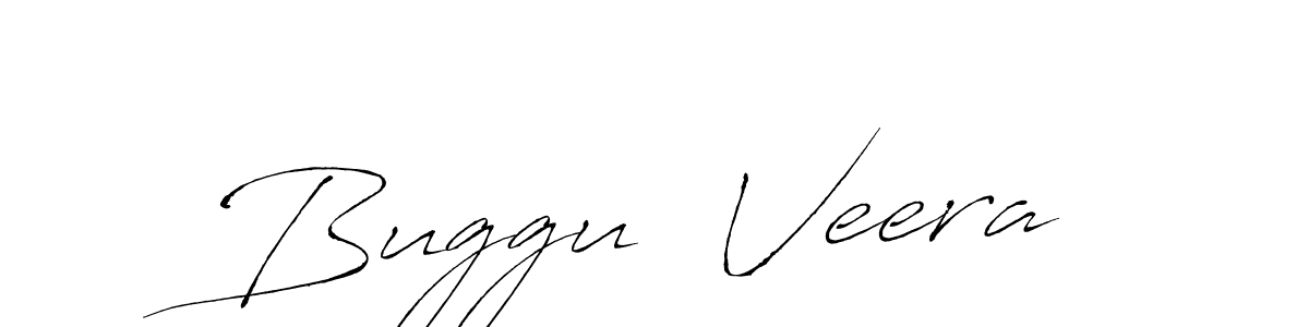 Use a signature maker to create a handwritten signature online. With this signature software, you can design (Antro_Vectra) your own signature for name Buggu  Veera. Buggu  Veera signature style 6 images and pictures png